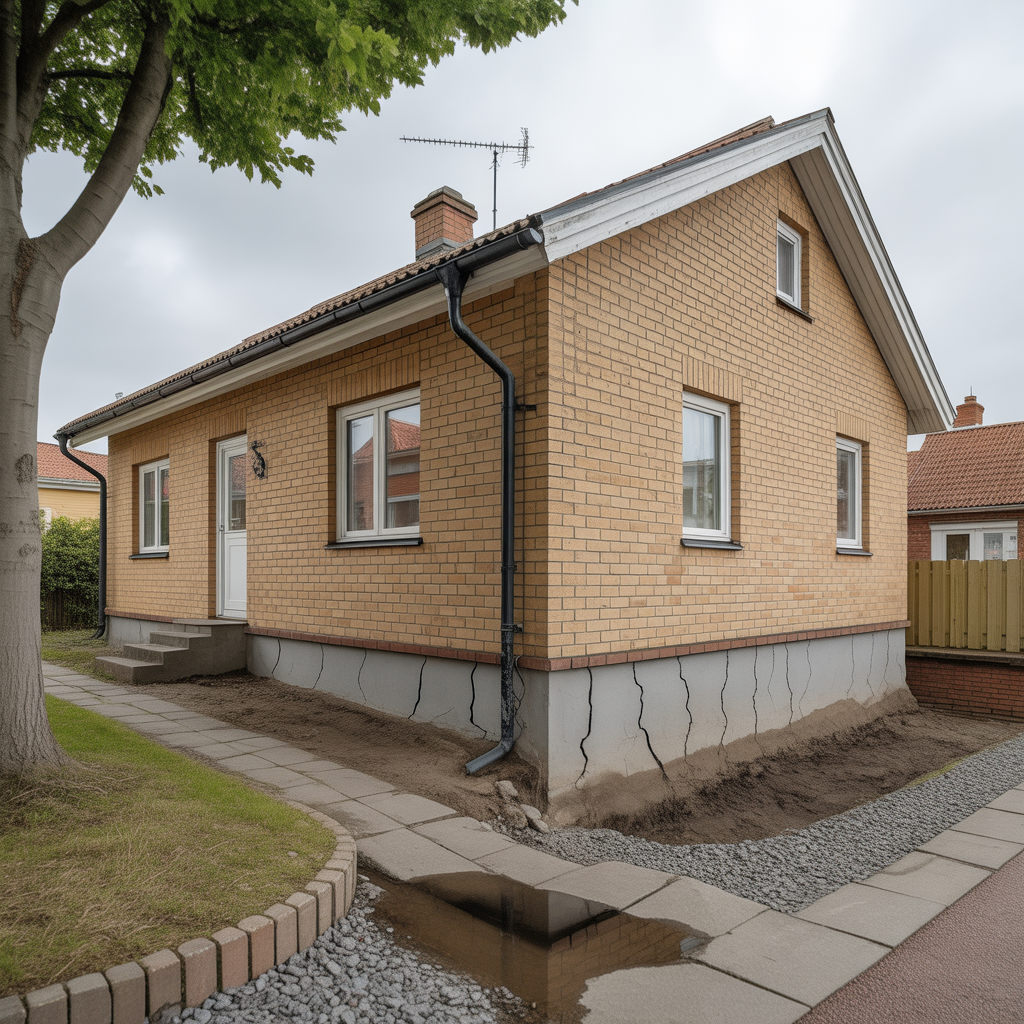 felsoka sattningar i husgrunden tecken orsaker och atgarder